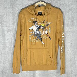 Naruto Shippuden - Tan - Graphic Pullover Hoodie - S